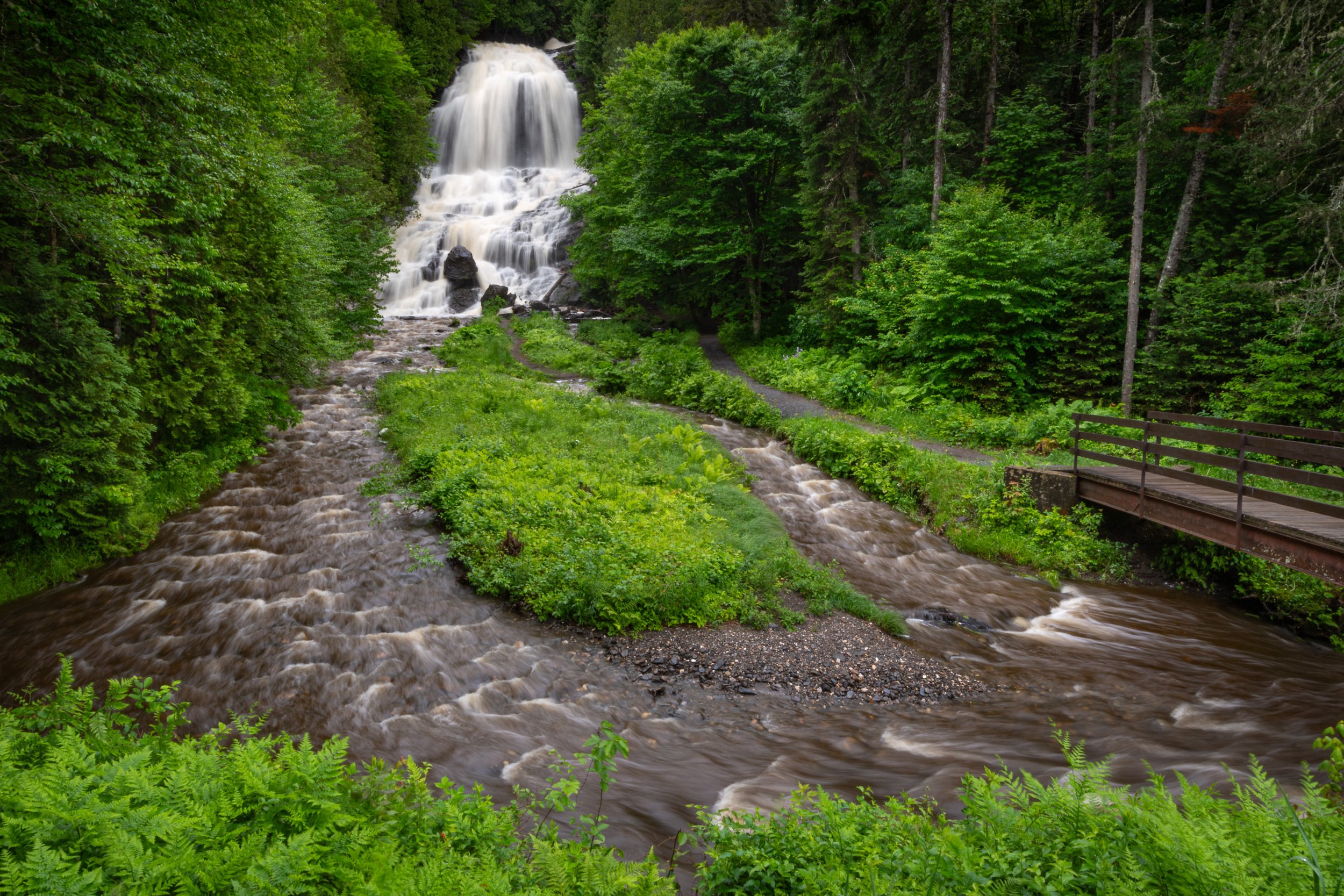 Beaver Brook Falls, New Hampshire