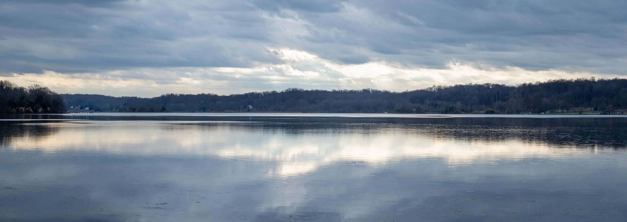 Overcast Blues on Aquia Creek — Todd Henson Photography