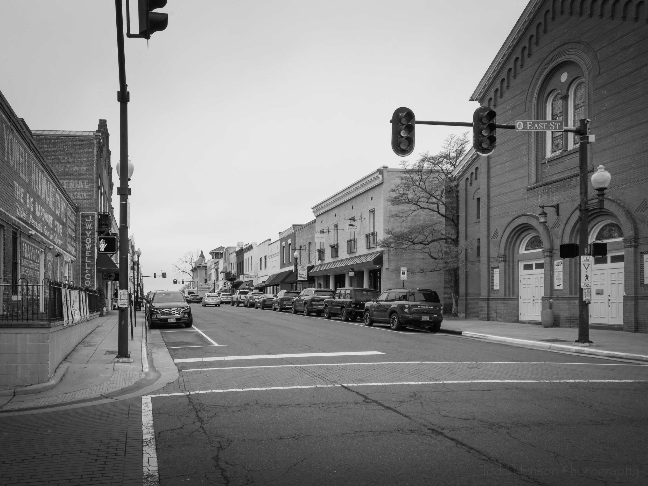 East and Davis Streets in Culpeper, Virginia