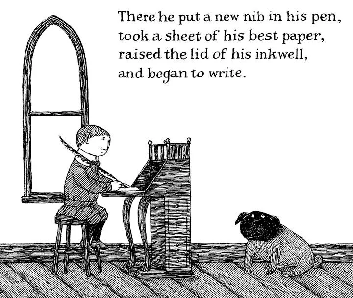 Illustration by Edward Gorey