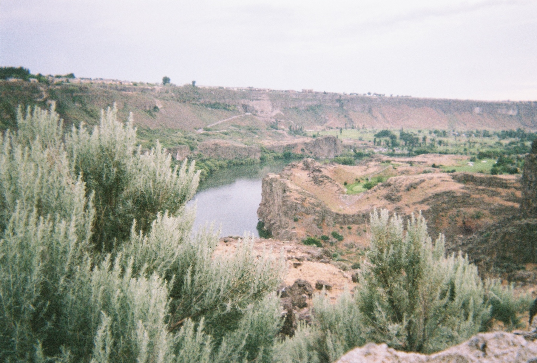 River from the highway. Twin Falls, ID.