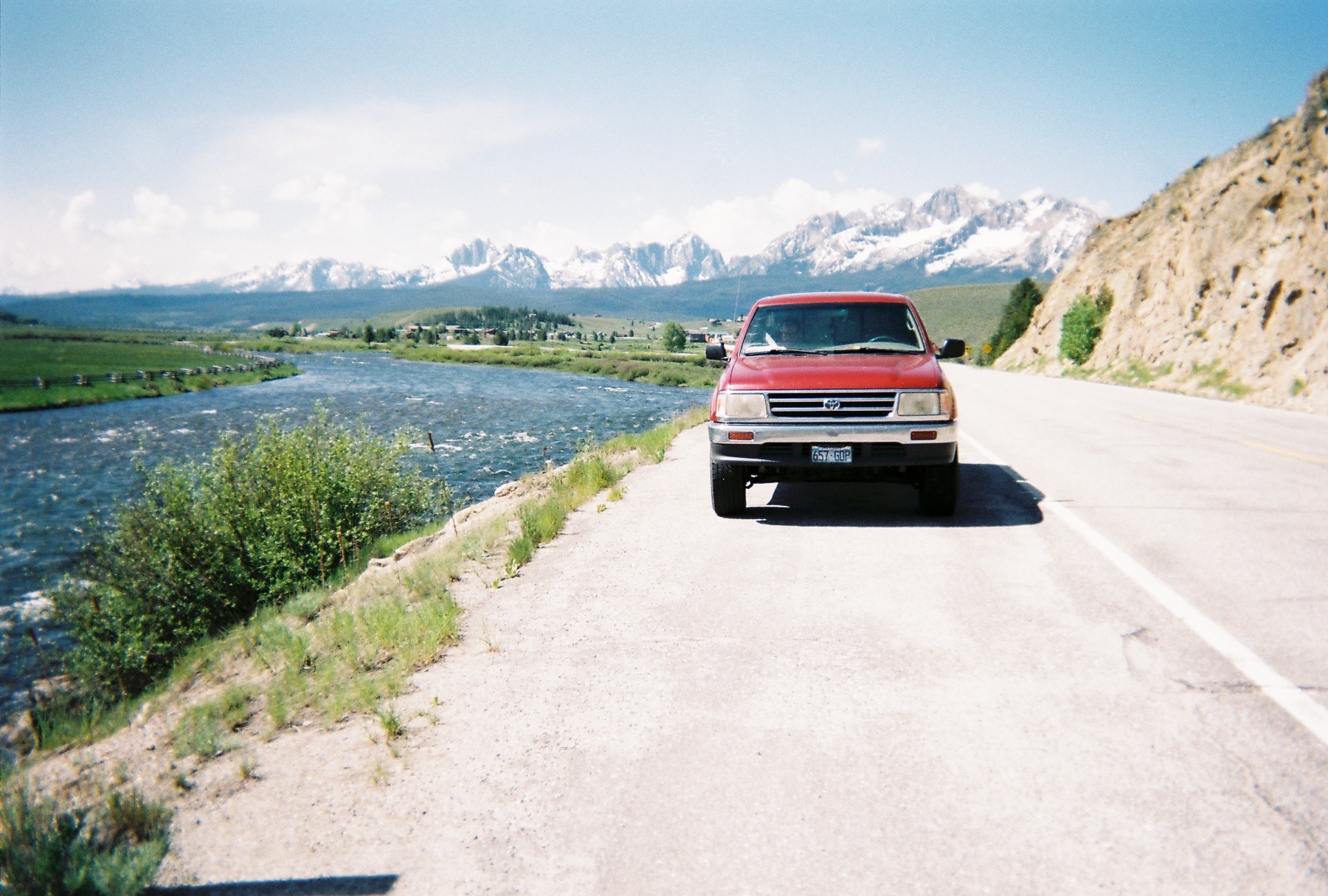 Pre-300,000 truck back in Stanley, ID.