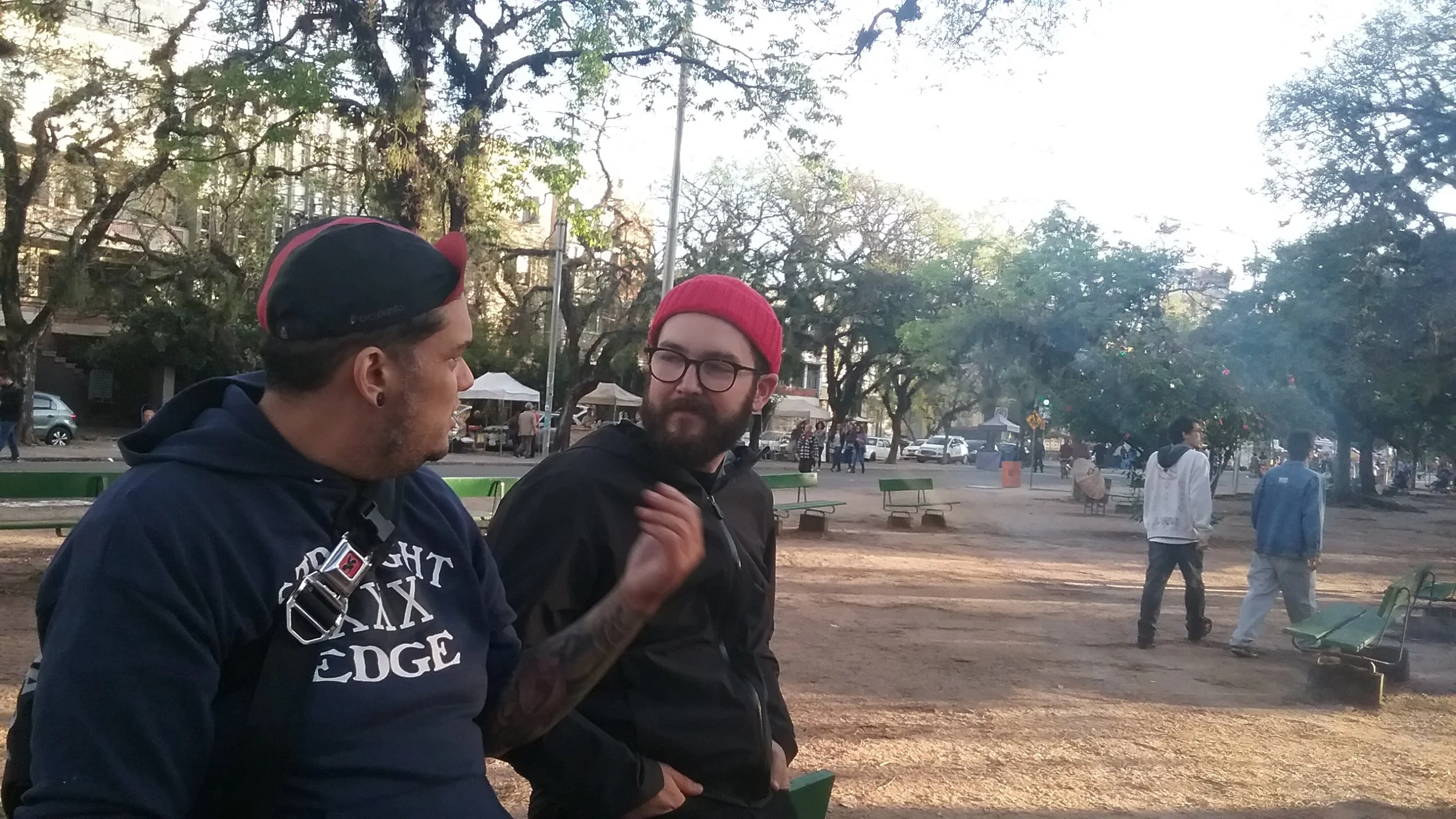 Alan Chaves + Mark Nesbitt in Porto Alegre, Brazil