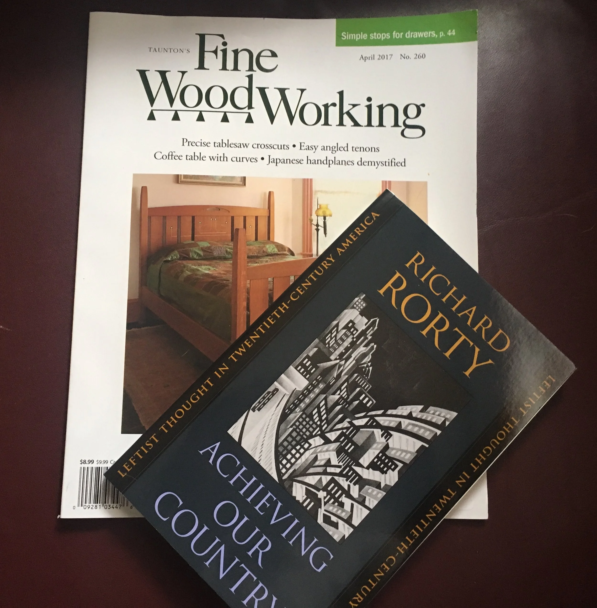 Reading material.