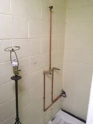 I made a shower.