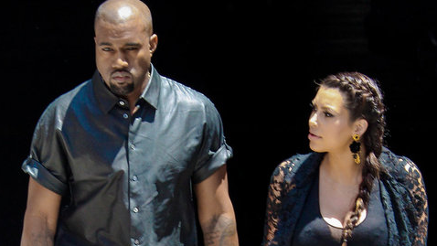 Kim Kardashian And Kanye West The Picking Of Their Baby's Name!