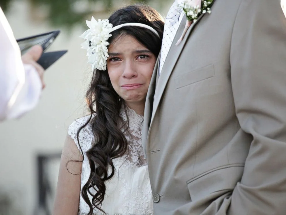 Jim Zetz, terminally ill with cancer, walks his 11-year-old daughter down the aisle in viral video