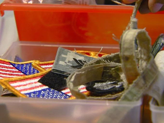 Military Mom supports troops with Bracelets made from Uniforms