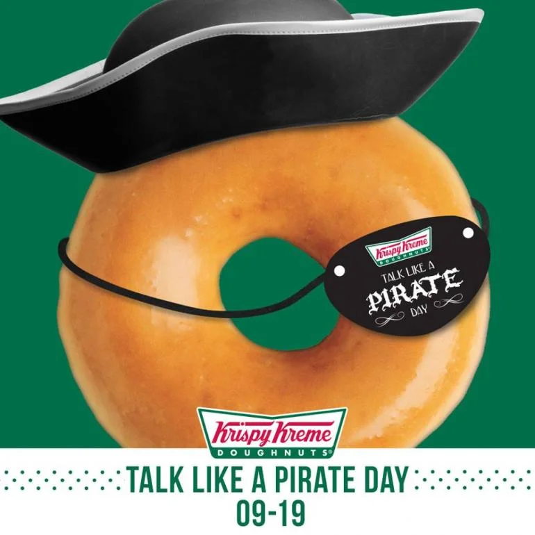 Talk Like A Pirate Day 2014: How You Can Get Free Doughnuts From Krispy Kreme