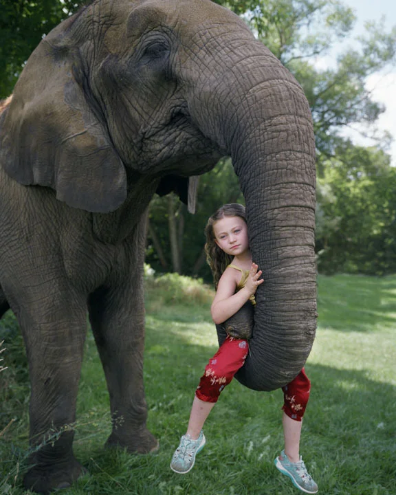 Mom Photographs Her Daughter With Animals In Beautiful 12-Year Project