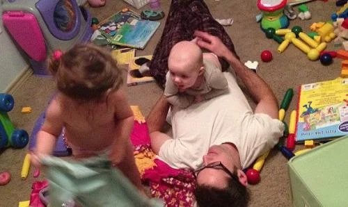 A Dad Who Knows That Pink Toenails Will Mean The World to His Little Daughter