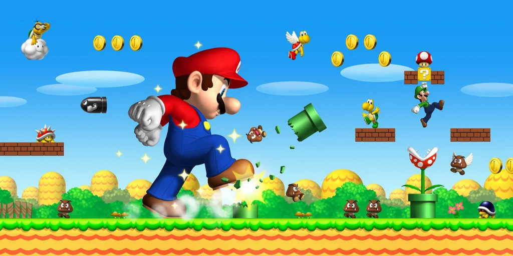 Dad Brings Toddler's Imaginary Super Mario Game To Life... And It's Incredible
