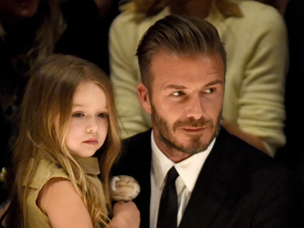 David Beckham Responds To Critics Over Daughter Using A Pacifier