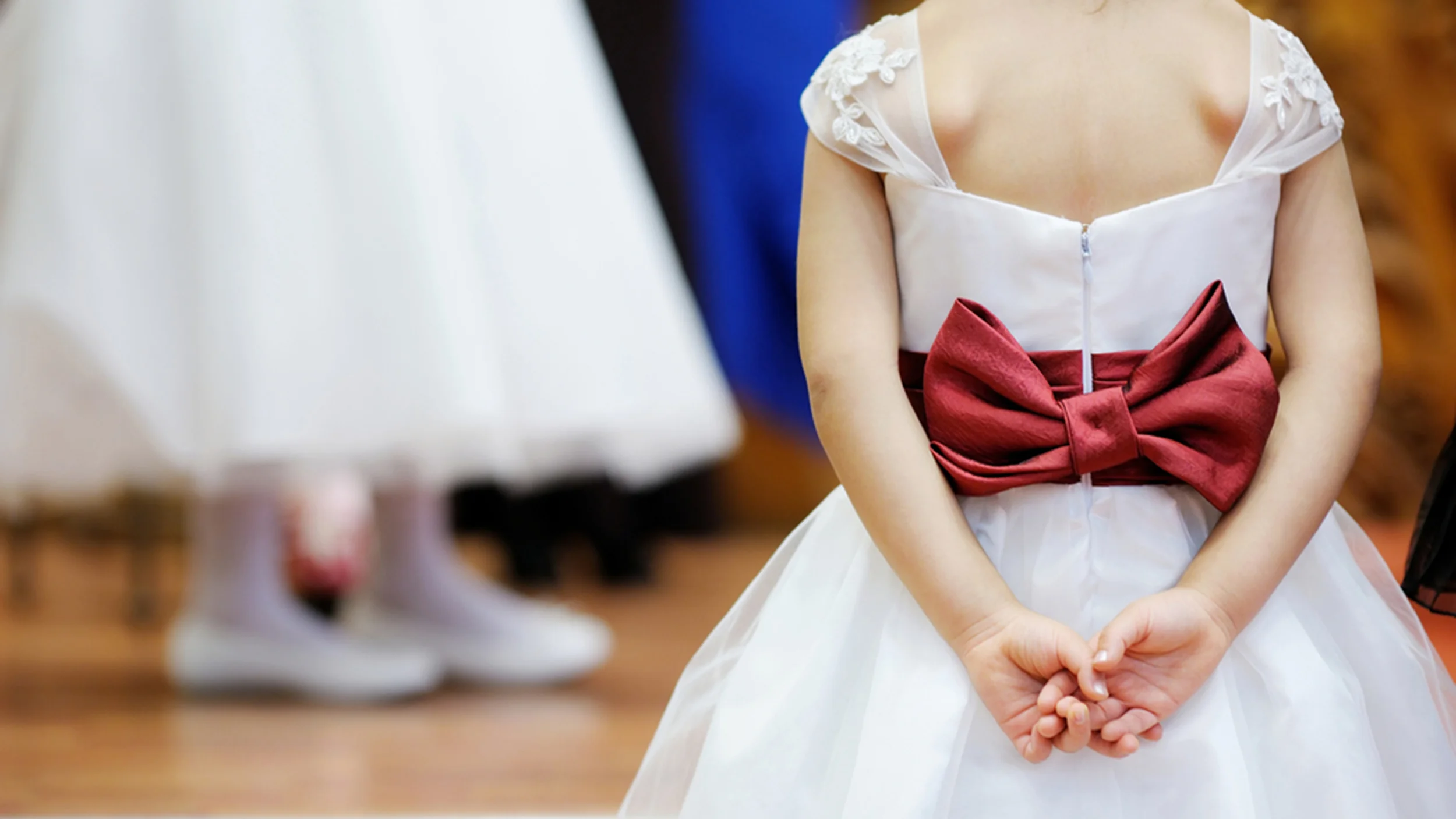 Four-Year-Old Flower Girl Tries To Explain Weddings To Her Dad In Adorable Video