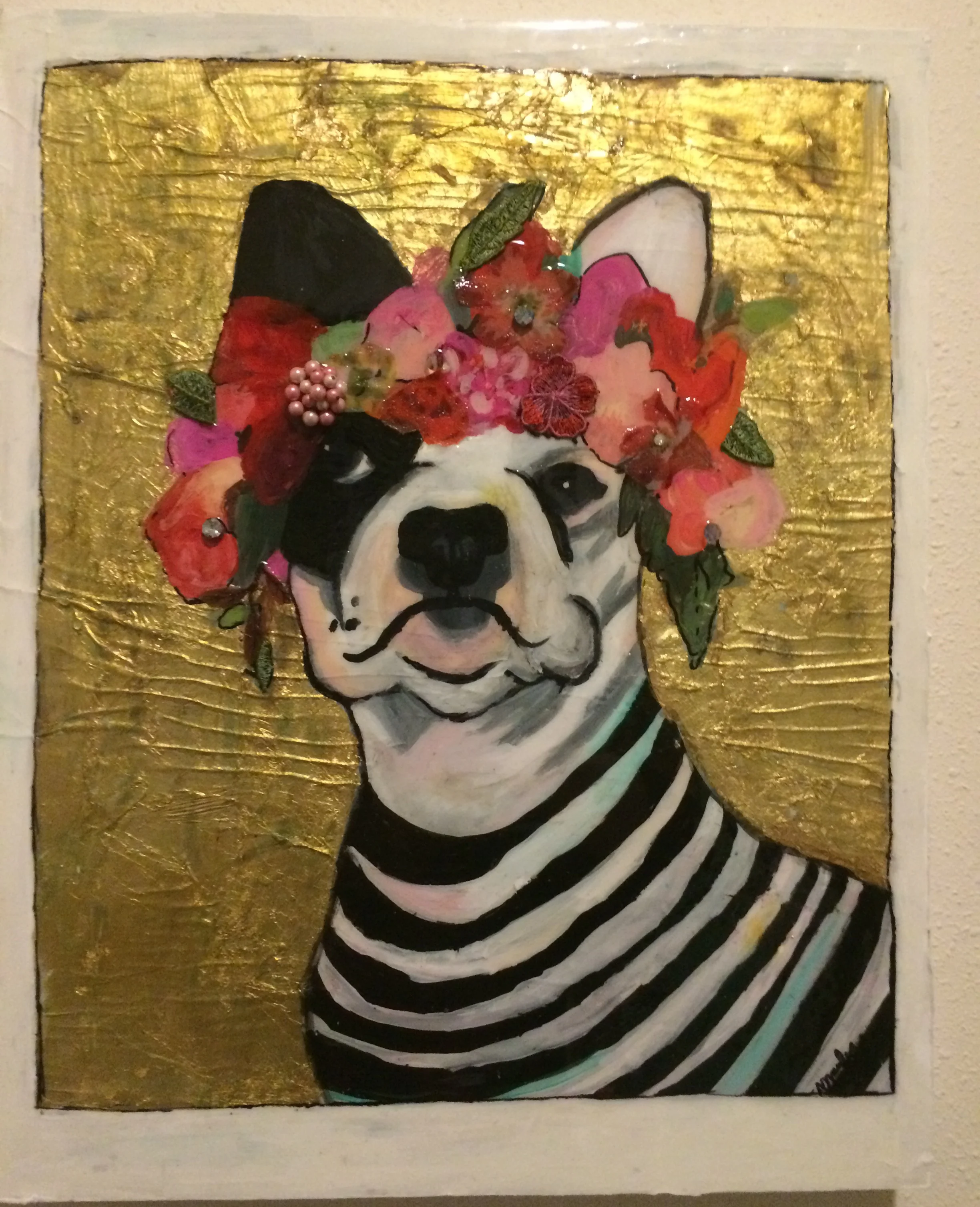 Fifi the Frenchie  16 x 20  $200