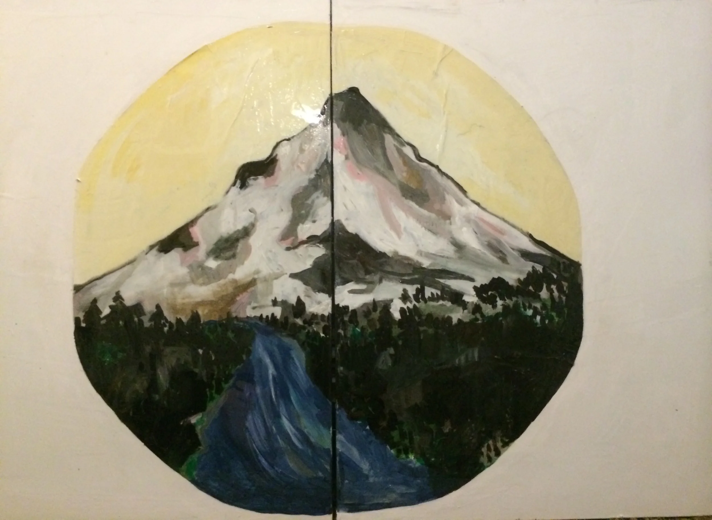 Mellow Yellow Mountains 