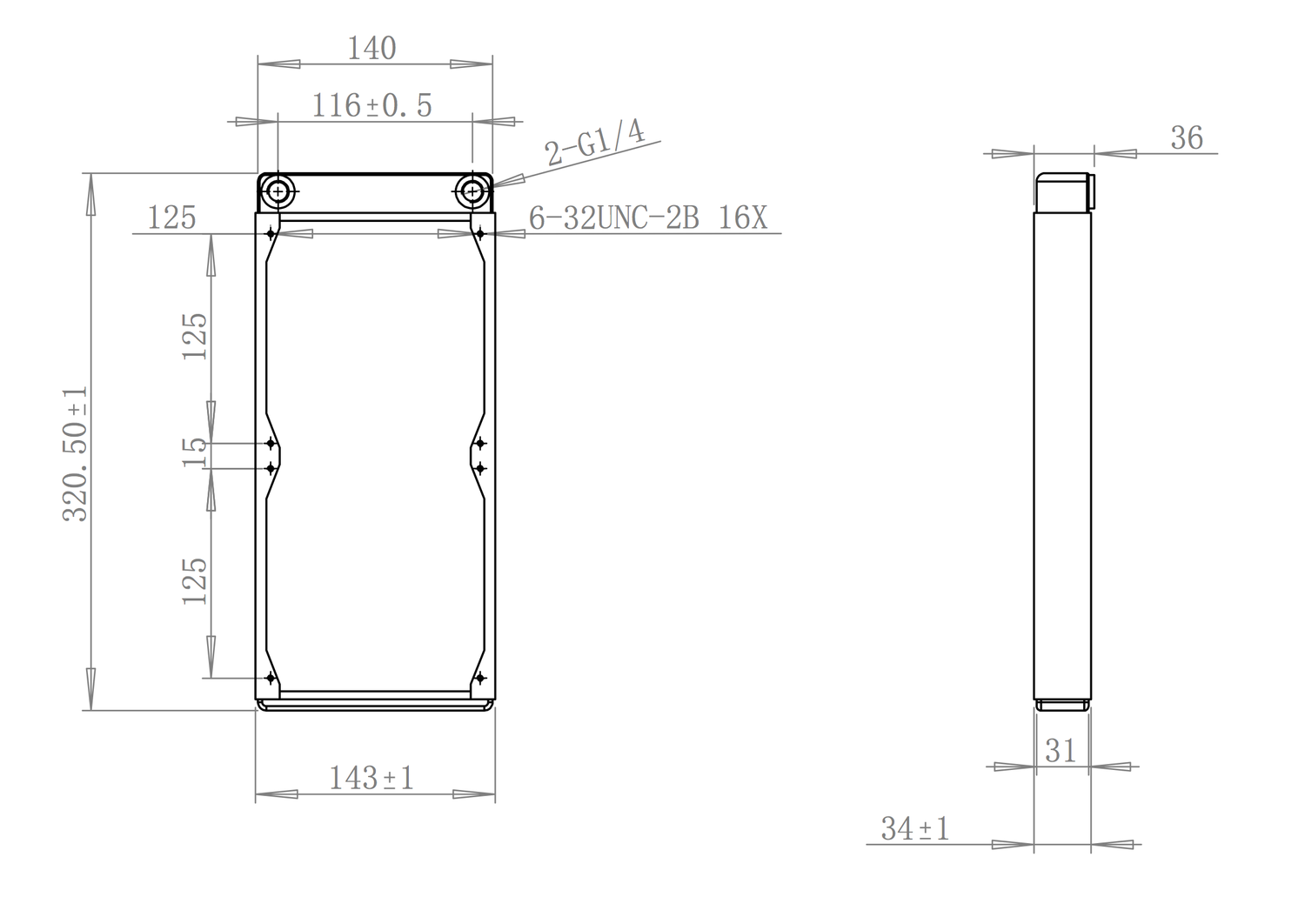 EX280 Dual Fan Radiator — XSPC - Performance PC Water Cooling