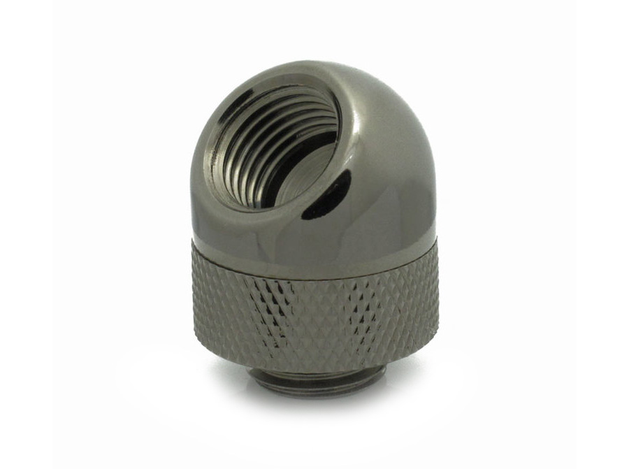 XSPC 45 Degree Rotary Adapter Fitting Chrome Finish G1/4 Threads XSPC 45 Degree Rotary Adapter Fitting Chrome Finish G1/4 Threads
