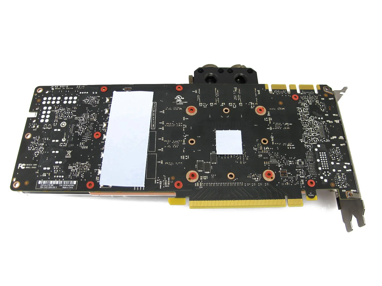 Razor GTX 980 Backplate — XSPC Performance PC Water Cooling