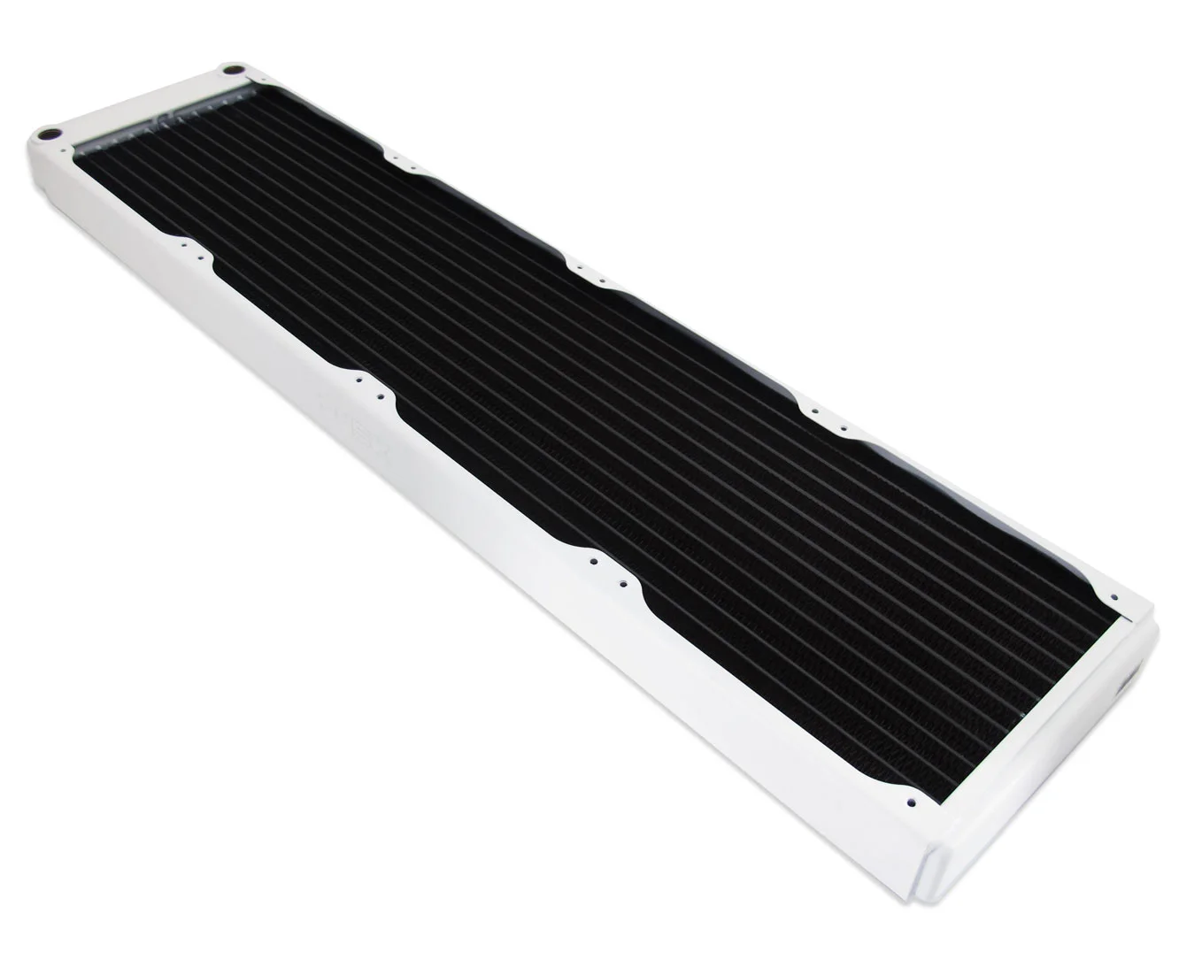 EX560 Quad Fan Radiator (White) — XSPC Performance PC Water Cooling