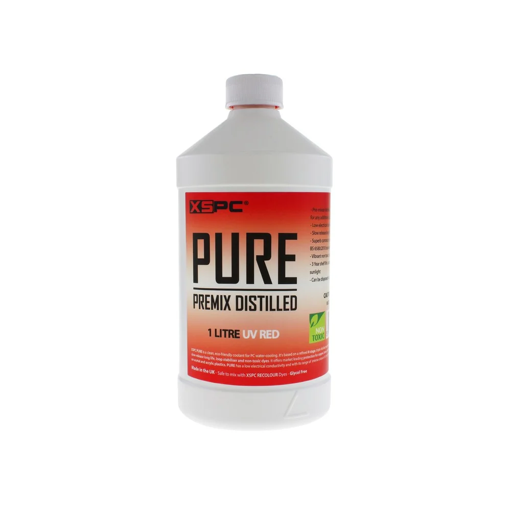 XSPC Pure Coolant, 1 Liter - Grün, UV