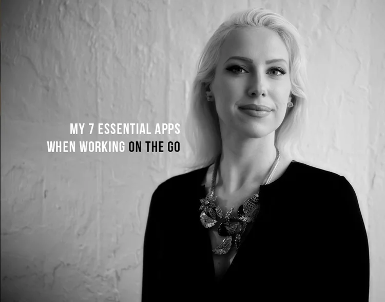My 7 Essential Apps when working on the go