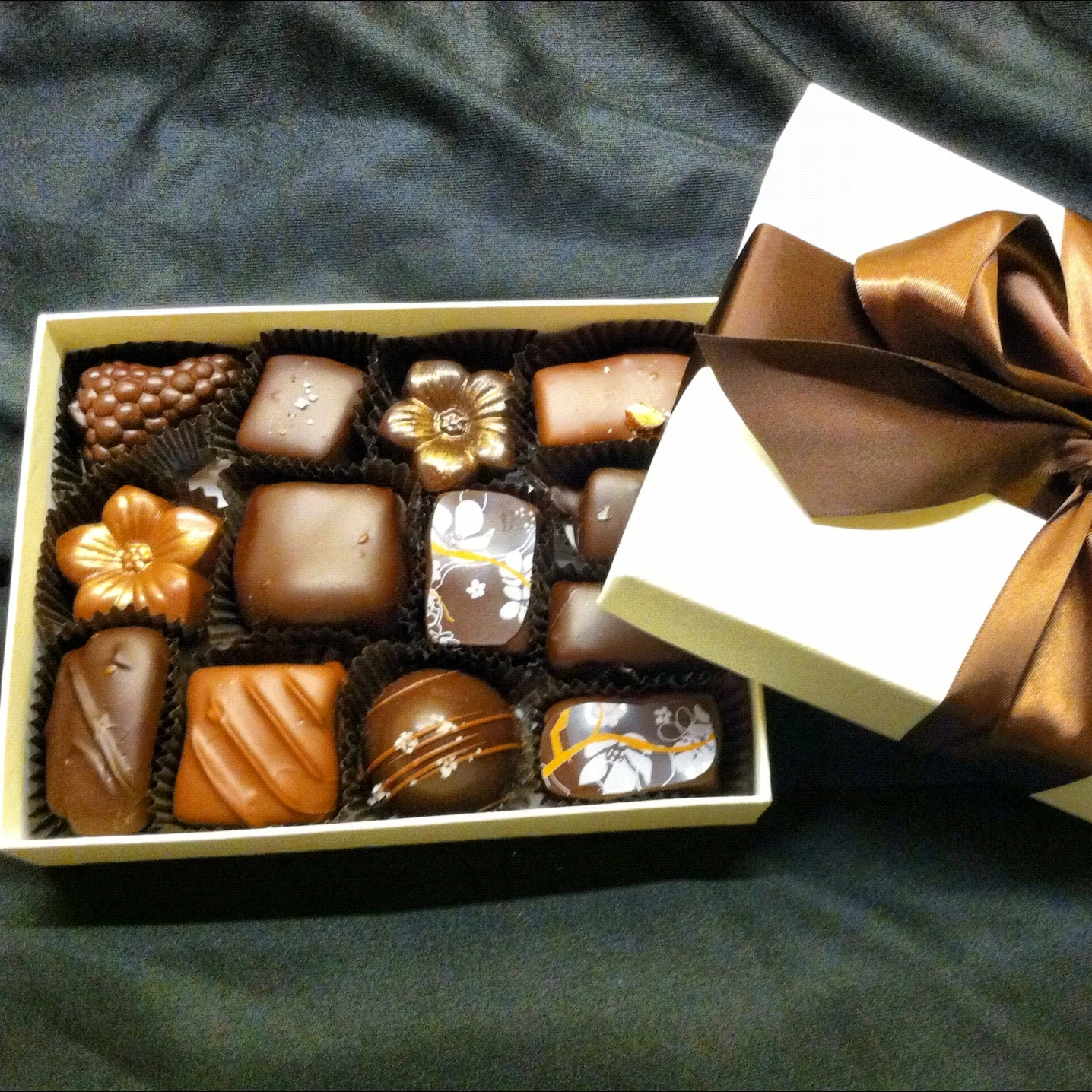 Our 1/2 pound Specialty box - truffles, caramels, and more...