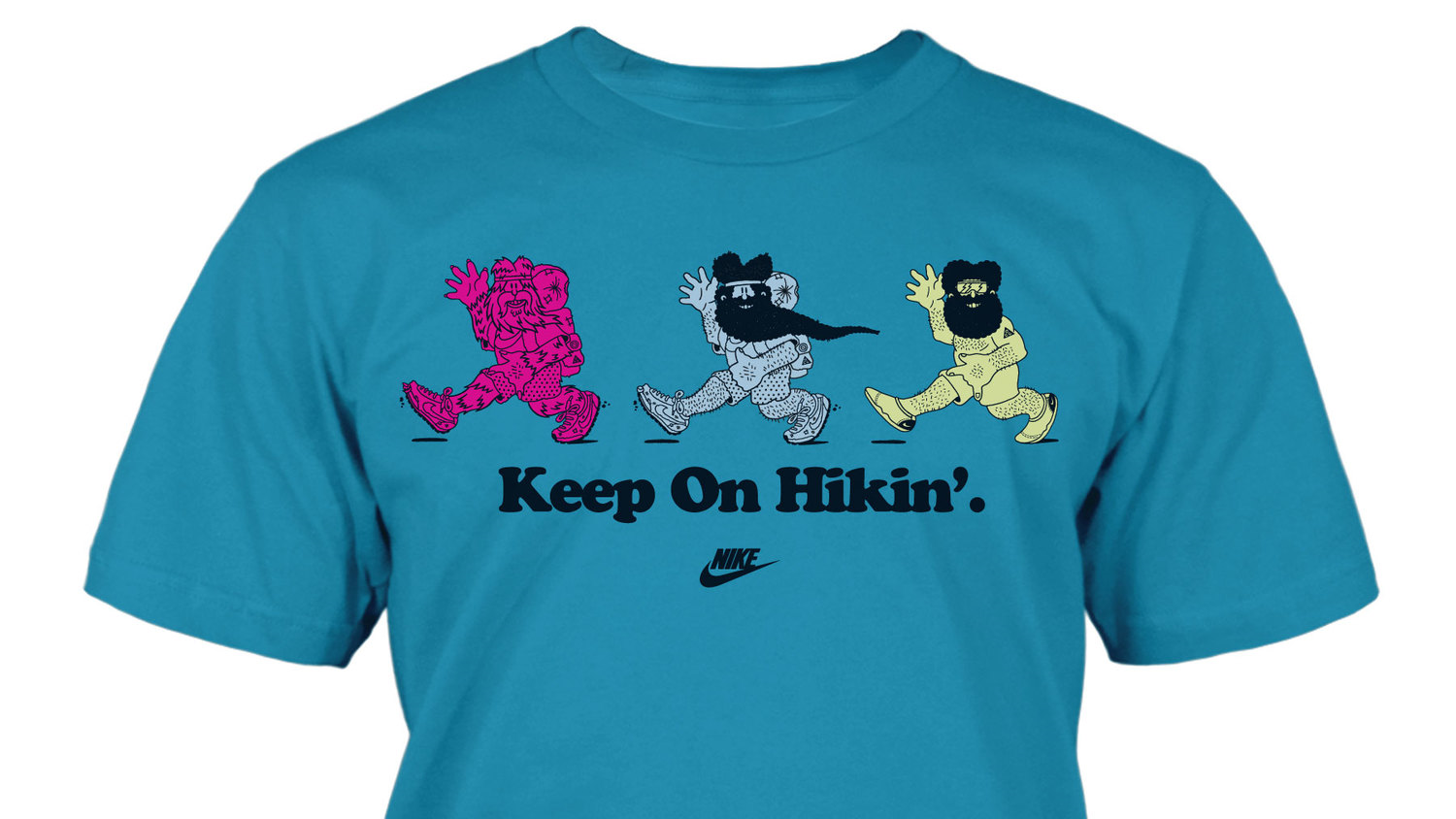 keep on hiking nike shirt