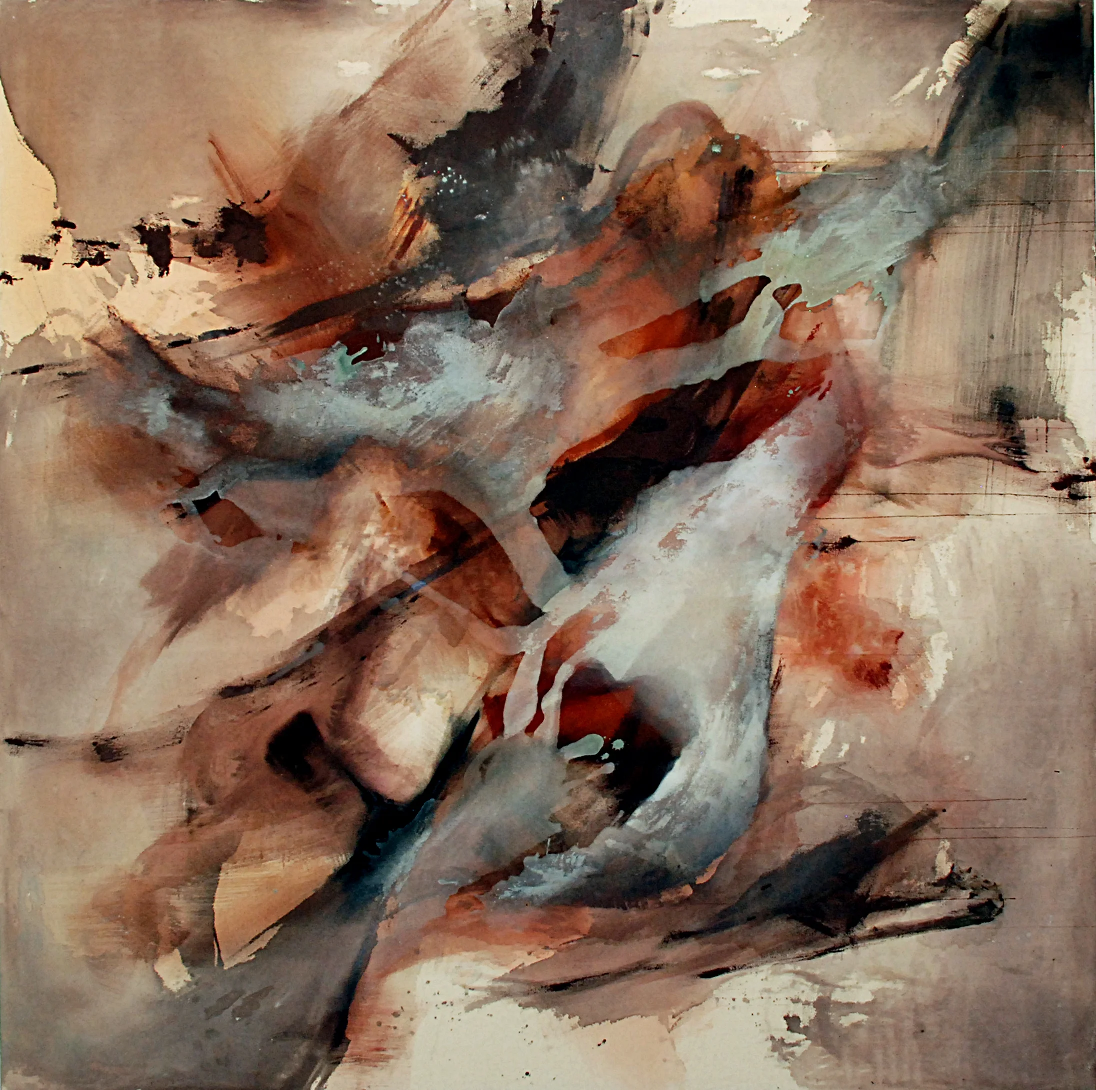  Acrylic on canvas &nbsp;   184 x 184cm 