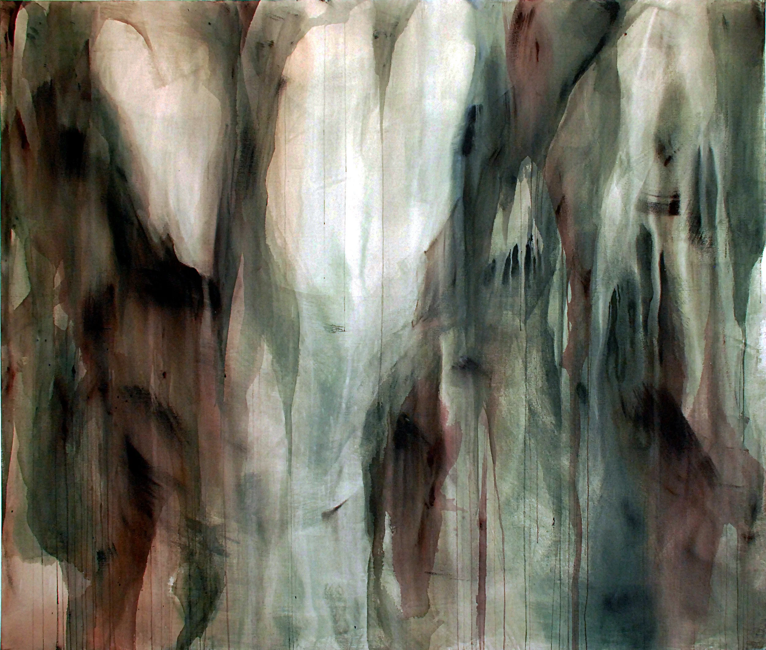 Acrylic on canvas 200 x 240cm
