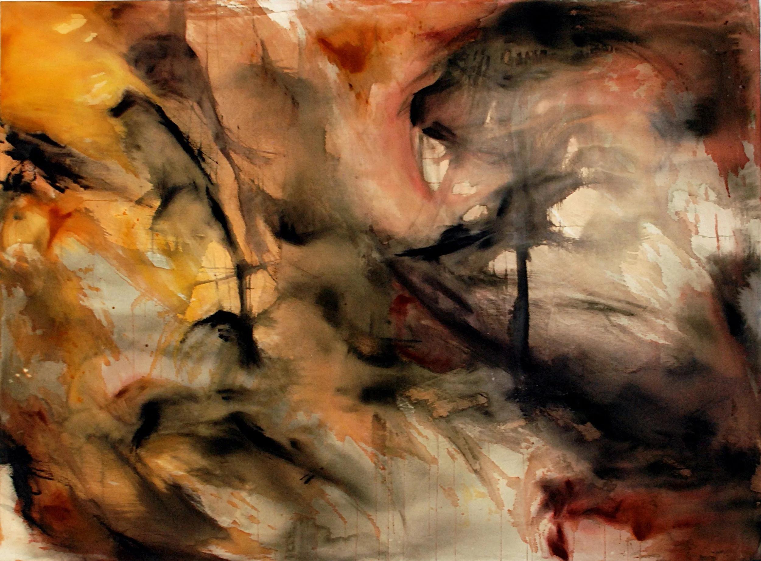  Acrylic on canvas   182 x 137cm 