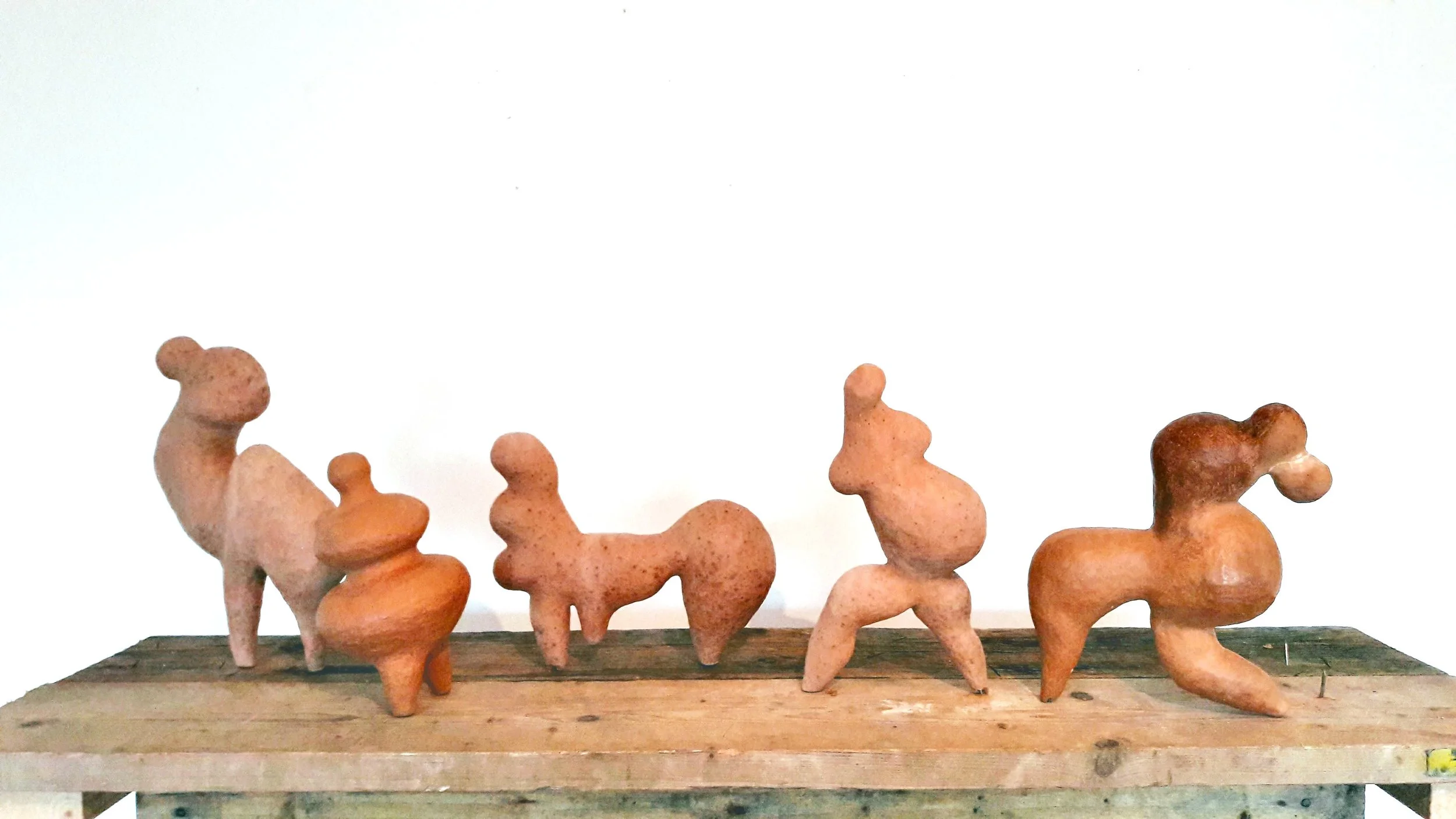The Herd - terracotta