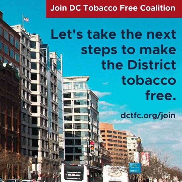 If you care about stopping #tobacco in the District, join us.  dctfc.org/join #tobaccofreedc #DCTobaccoFreeCoalition
