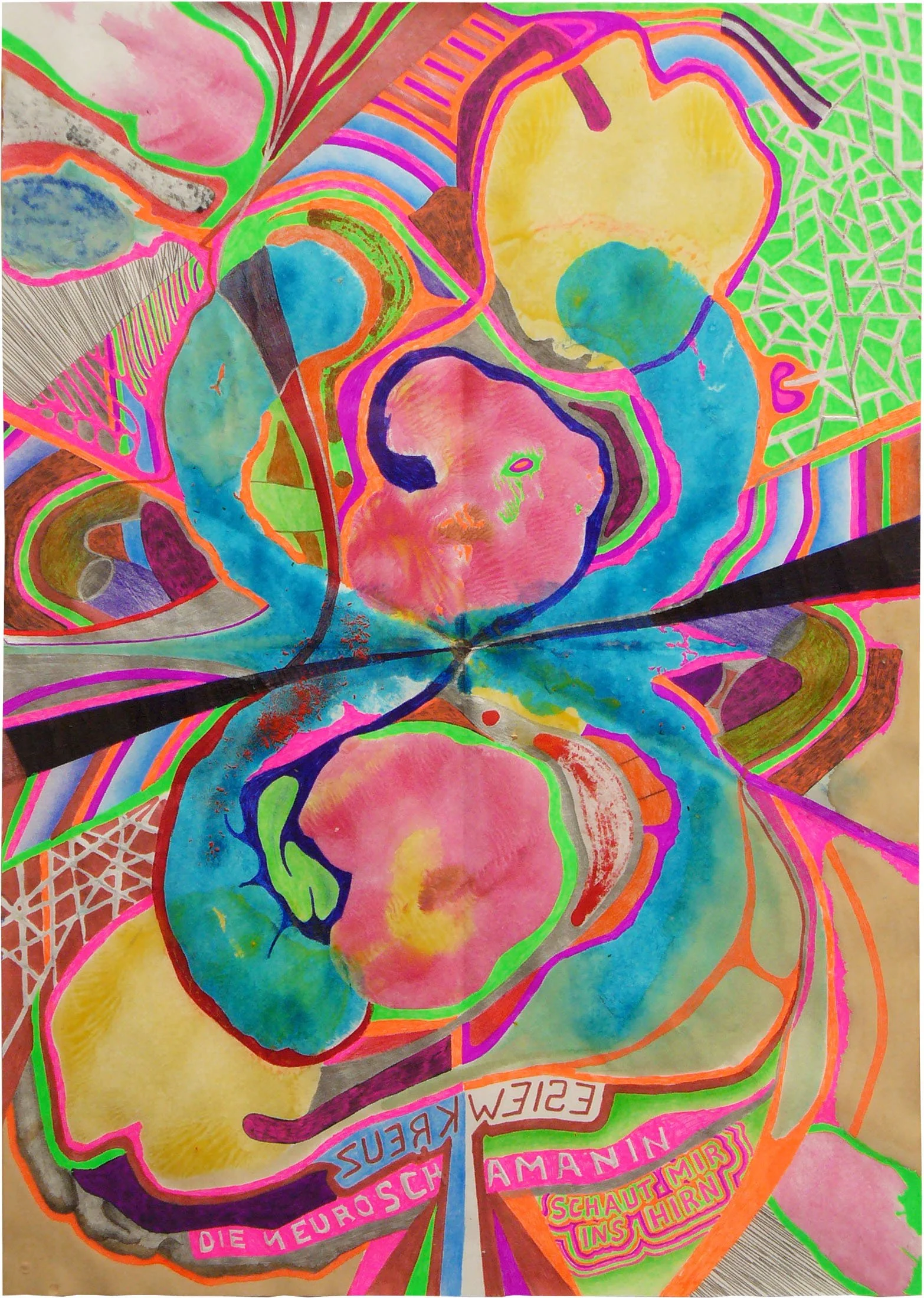 Die Neuroschamanin schaut mir kreuzweise ins Hirn, 2013