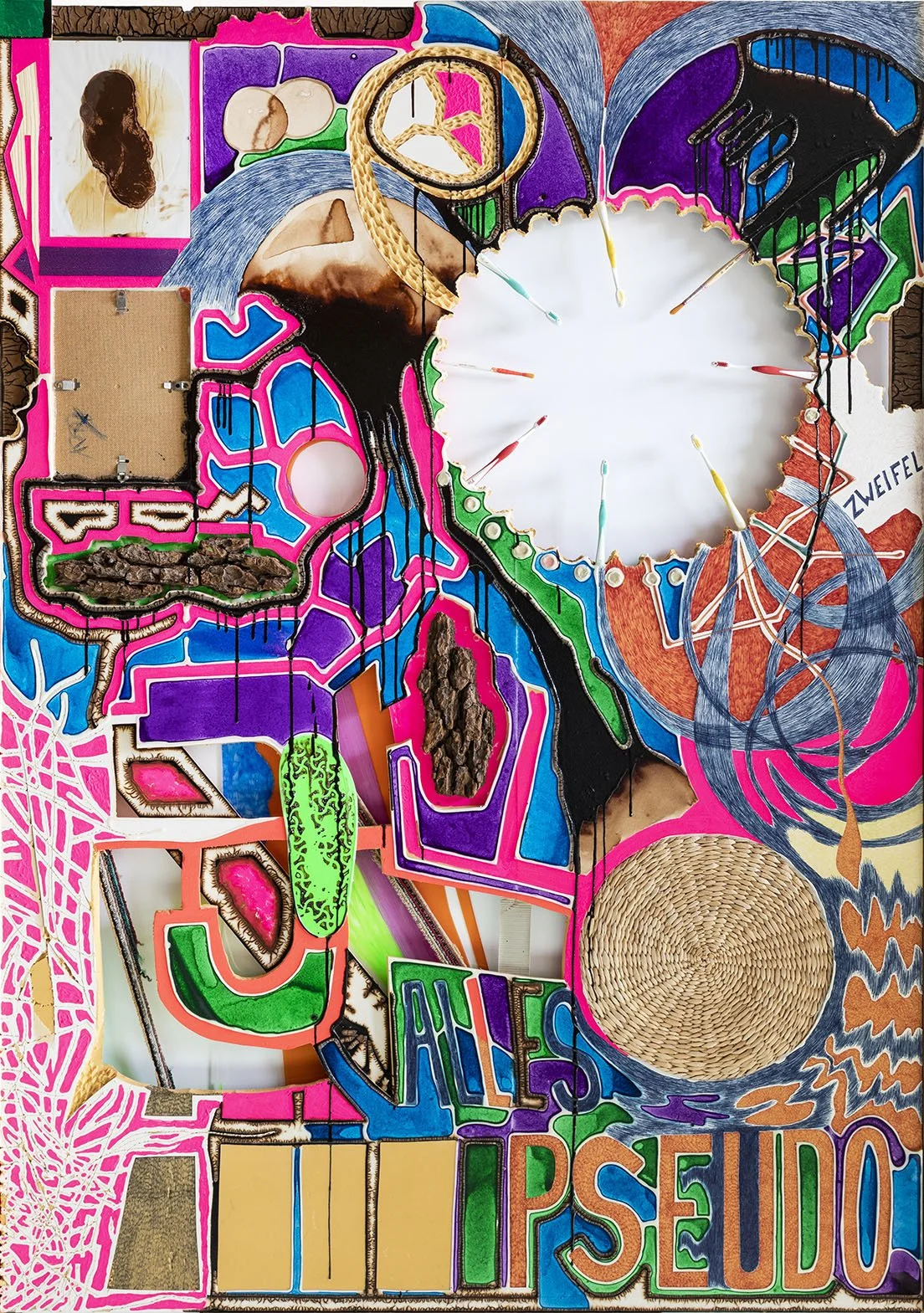 Alles Pseudo (front side), 2005/2014