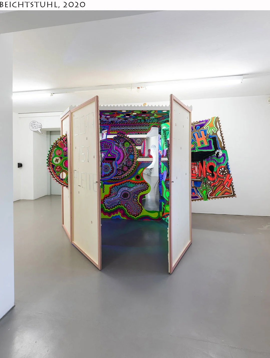  In Neuspréch – Sprache von Kunst befallen, 2020, Weserburg Museum für moderne Kunst, Bremen. (Foto: Fred Dott) 