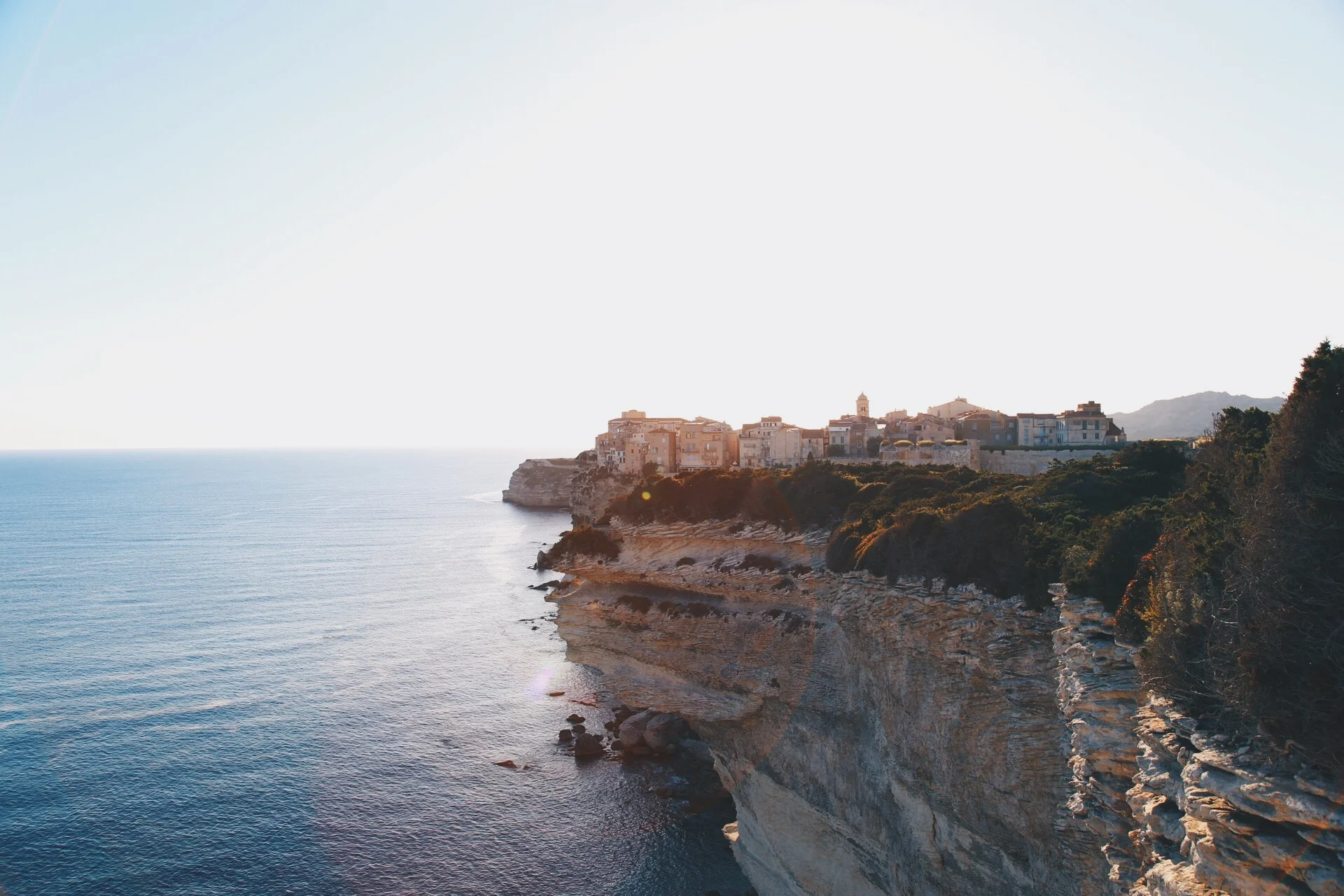 Bonifacio - falaises - sunset.jpg