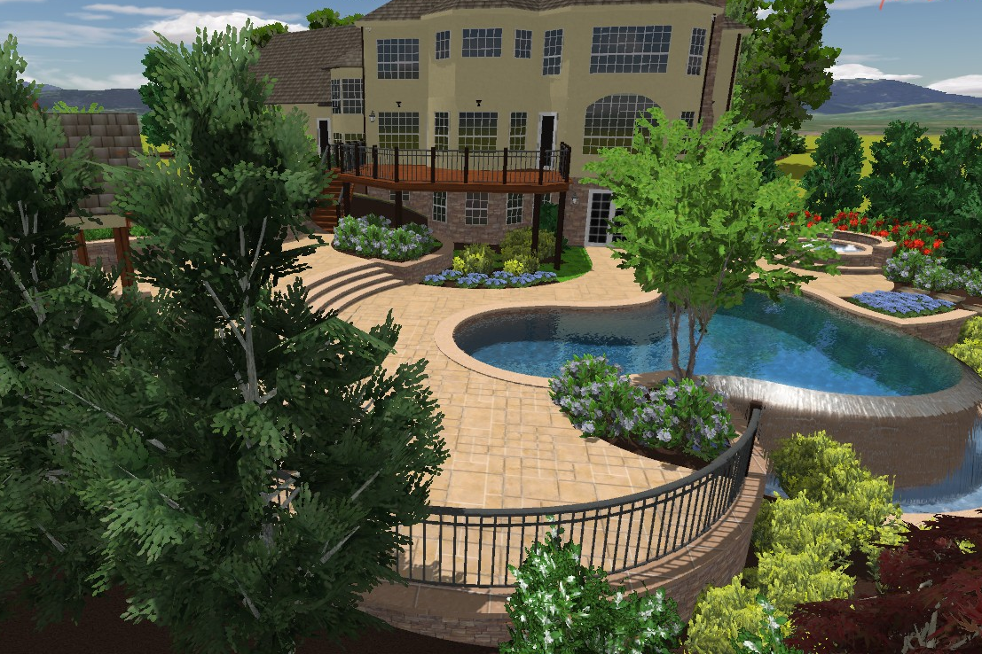 Great Falls Residence 3D Rendering