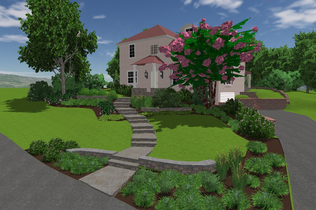 Arlington Residence 3D Rendering