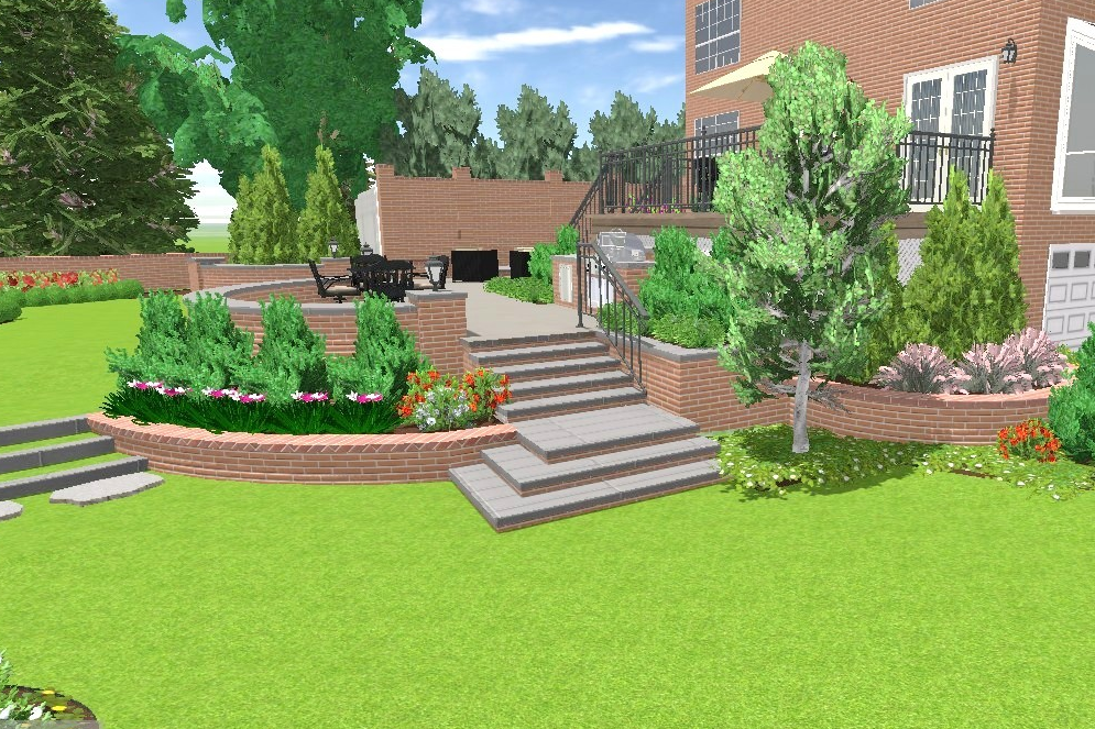 McLean Residence 3D Rendering