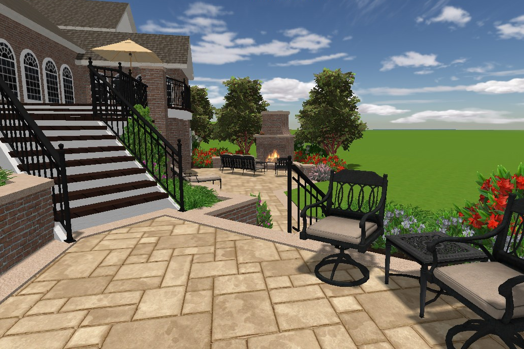 Fairfax Station Residence 3D Rendering