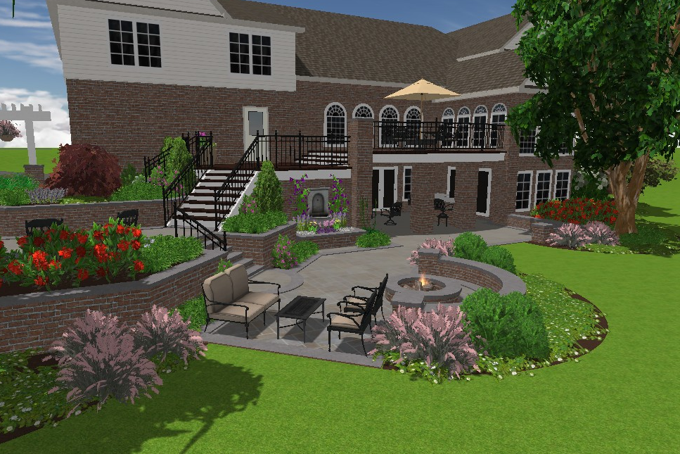 Fairfax Station Residence 3D Rendering
