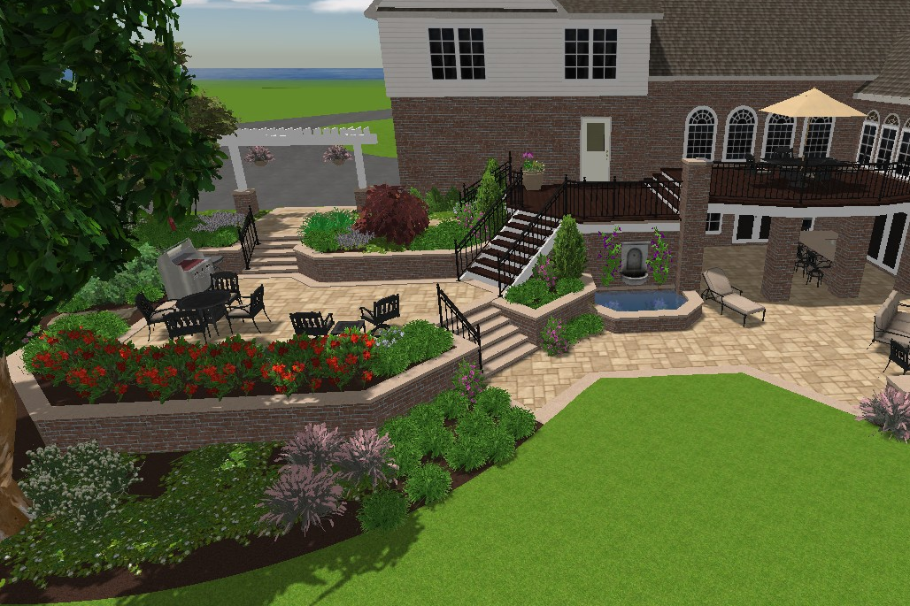 Fairfax Station Residence 3D Rendering