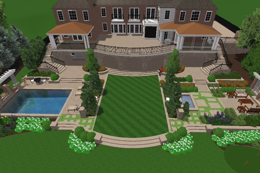 Alexandria Residence 3D Rendering