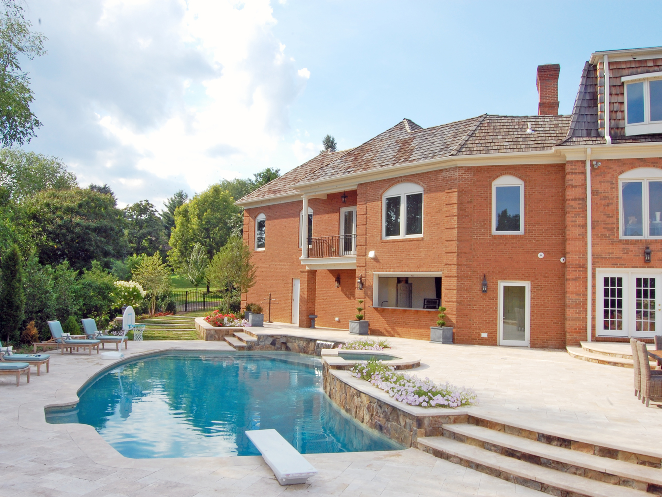 Travertine Paving & Coping
