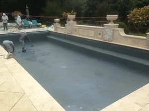 Finish Coat of Plaster Installation