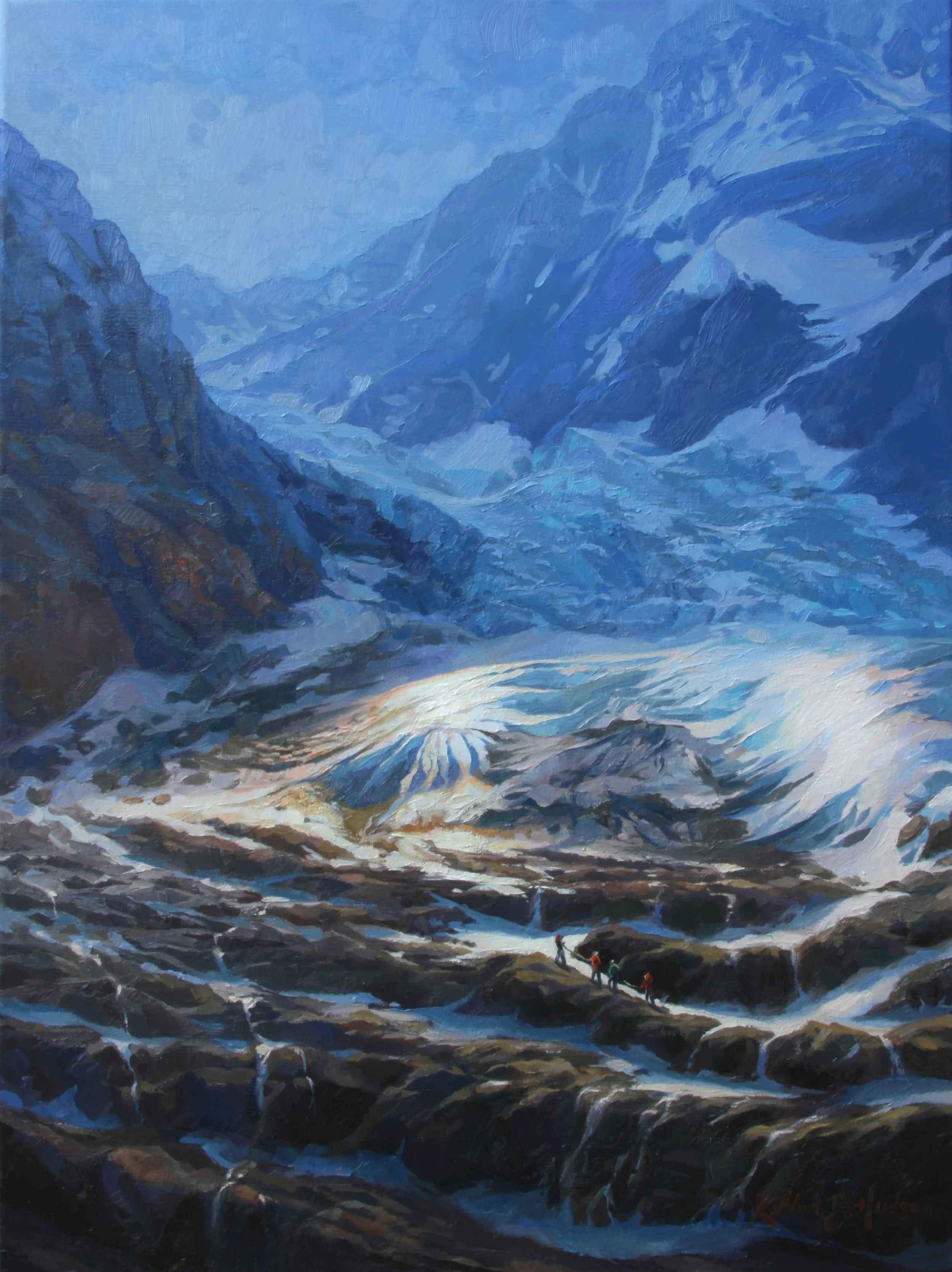 At the Base of the Glacier