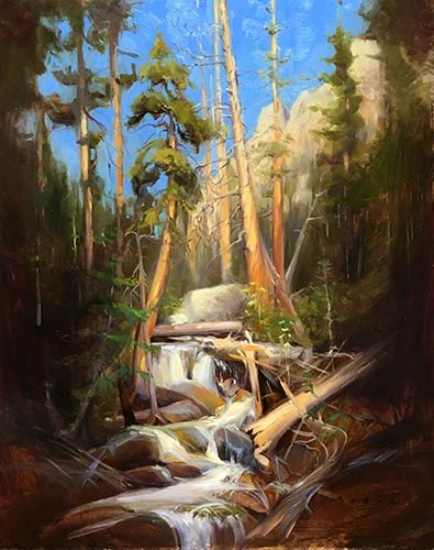 “Moment of Enchantment,” by Olena Babak, 2016, oil, 20 x 16 in. Charles Partridge Adams Award