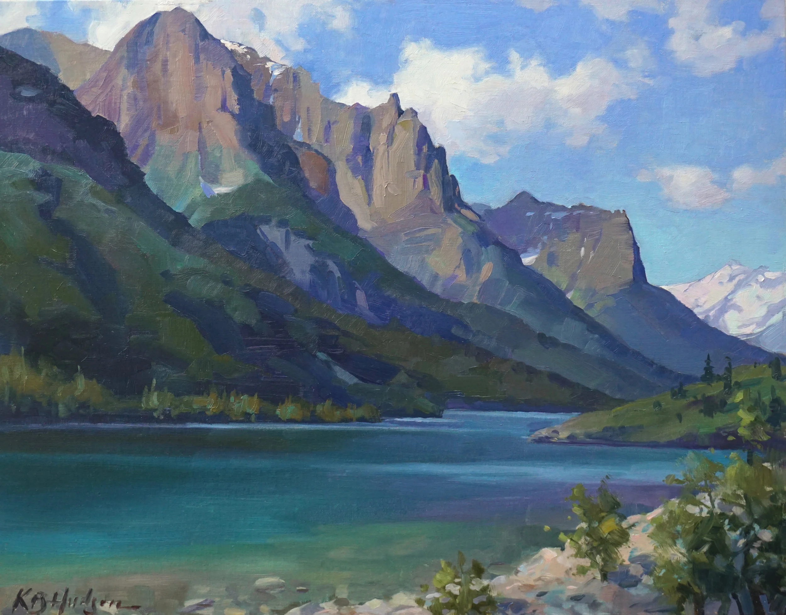 Morning on St. Mary's Lake