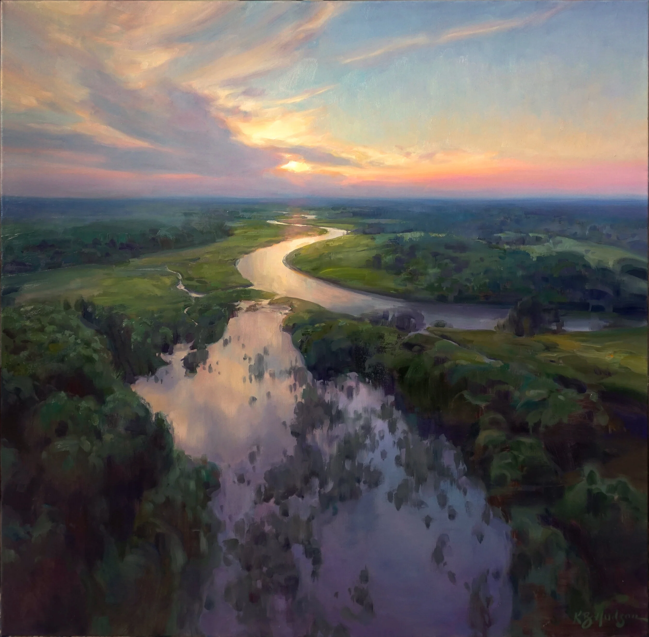 Hudson_Kathleen_Wetlands Near Savannah_36x36_oil.jpg